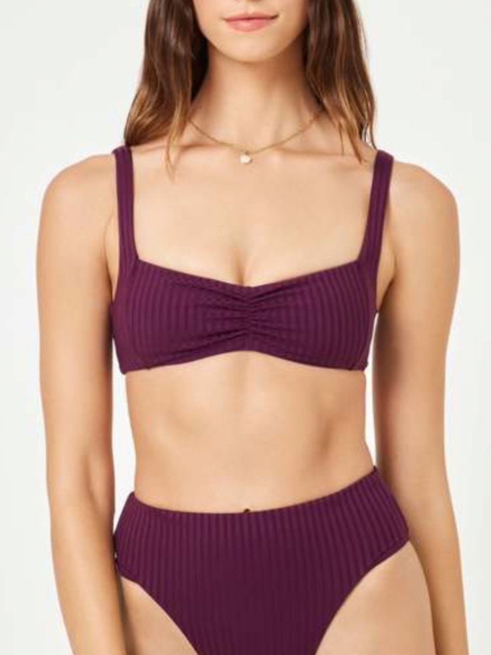 NWT L*Space Effie Bikini Top